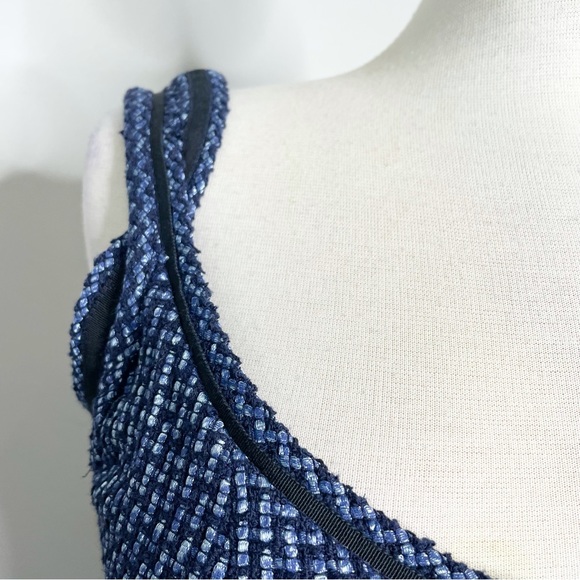 LÓPEZ KNUDSEN Sleeveless Tweed Sheath Dress - Picture 4 of 6